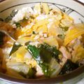 pon❤sasu's cooksnap of when they made ツナキムチのスープ丼.