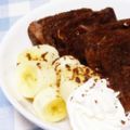 ★りょうちゃん★'s cooksnap of when they made 大好き♥チョコレートフレンチトースト♥.