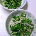 もこもこ７'s cooksnap of when they made オクラとエノキの和え物.