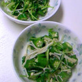 もこもこ７'s cooksnap of when they made オクラとエノキの和え物.