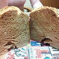 shige9m's cooksnap of when they made ＨＢ★パンミックス粉でチョコミルクパン.