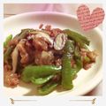 ecocooking's cooksnap of when they made 豚肉とピーマンの味噌炒め☆.