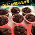 ☆Babi☆'s cooksnap of when they made しっとりおいしいチョコバナナマフィン◎.