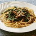 chetrapati's cooksnap of when they made オイルサーディンのスパゲッティ.