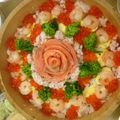 pheobee's cooksnap of when they made 【ひなまつり・ちらし寿司ケーキ】.