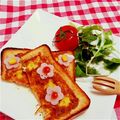 hitomi＊＊'s cooksnap of when they made お花畑ごはん✿.