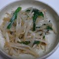 まみんちよ's cooksnap of when they made 豆もやしのナムル。.
