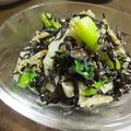 みゅう１５'s cooksnap of when they made 小松菜とれんこんとひじきのごま酢和え.