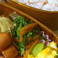 スージー＆ジル's cooksnap of when they made 免疫を高めよう。舞茸と春菊のごま炒め.