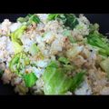 カノンカノン's cooksnap of when they made ランチに♪お好み焼き風？炒飯☆.