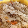 mmmm123's cooksnap of when they made 鶏飯（鶏そぼろの炊き込みご飯）.