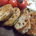 よりりりこ's cooksnap of when they made 花粉症にも！レンコンのはさみ焼き.