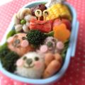 みゆず♡'s cooksnap of when they made キャラ弁　カニカマdeかに～★.