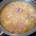 たまねぎなり's cooksnap of when they made 行程２つの朝ご飯☆コンソメ洋風おじや♪.