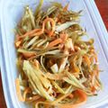 料理一家の長女's cooksnap of when they made めんつゆで★簡単きんぴらごぼう♪.