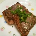 とまとま１０'s cooksnap of when they made 焼くだけ簡単♪塩麹まぐろ.