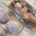 gambee's cooksnap of when they made レンジで簡単！絶品いちご大福.