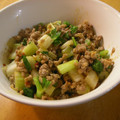 くまんぼう's cooksnap of when they made セロリと豚挽き肉の炒め物.