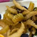 ♪ミチル♪'s cooksnap of when they made ★簡単★セロリの塩昆布炒め.