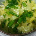 きくきん's cooksnap of when they made 和えるだけ＊たくあんのピリ辛ネギ和え.
