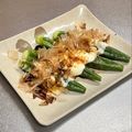 Etsu☆ko's cooksnap of when they made 居酒屋メニュー♡おくらチーズおかか♪.