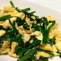 lemonally's cooksnap of when they made 簡単１品！にらたま炒め！.