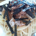 ぴあの姫's cooksnap of when they made ツナとみぞれ乗っけただけ♪和風パスタ.