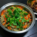 あずちもも's cooksnap of when they made たっぷりきのことくるみの炊き込みごはん.