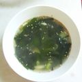 ハンタナ's cooksnap of when they made 簡単トック餅入りわかめスープ.
