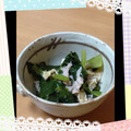 ゆのゆのんこ's cooksnap of when they made 小松菜と油揚げの煮浸し.