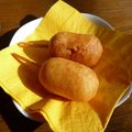 サヤん's cooksnap of when they made コーンドッグ（アメリカンドッグ）.