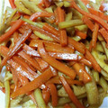 コジエミ's cooksnap of when they made 料亭の味！れんこんとごぼうのきんぴら.