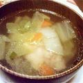 himeღ's cooksnap of when they made 鶏手羽スープ.