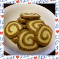sissie's cooksnap of when they made ◇簡単！うずまき＆千鳥クッキー◇.