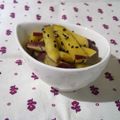 kururin18's cooksnap of when they made マーガリンでこく旨！ さつまいもソテー♬.