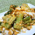 taruママ's cooksnap of when they made 超簡単！玉子と胡瓜の豆板醤和え.