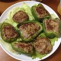 LisaNKMR's cooksnap of when they made 子供むけ☆ピーマンの肉詰め.