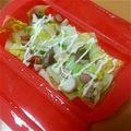 caroline17's cooksnap of when they made ルクエで簡単♪白菜きのこのマヨポン蒸し.