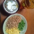 mipitan32's cooksnap of when they made 三食そぼろ飯.