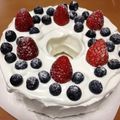 なちゅ☆☆'s cooksnap of when they made ノンオイル　いちごのシフォンケーキ.