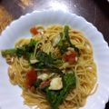 ＴＴOＫO's cooksnap of when they made 鯛と菜の花の彩り春パスタ♪.