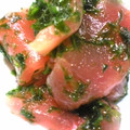 たもたん's cooksnap of when they made まぐろの生のり和え☆.