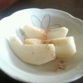 亜久里's cooksnap of when they made 世界一簡単シナモンアップル.