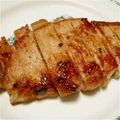 azumaple's cooksnap of when they made ジューシー♪豚ロースの醤油ステーキ.