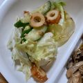 ポニーリボン's cooksnap of when they made モリモリ食べれるレタスと竹輪の和風サラダ.