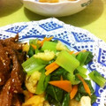 みぃじょ's cooksnap of when they made 小松菜の相棒は・・揚げ玉☆.