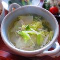 まろんかふぇ's cooksnap of when they made 白菜と大根のスープ.