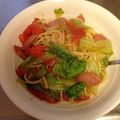 なべやき姫's cooksnap of when they made ウインナーとトマトのアンチョビパスタ.