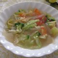 miyuki12's cooksnap of when they made 身体に優しい♡野菜たっぷり食べるスープ♪.