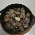 ぐるみっとのすけ's cooksnap of when they made 砂肝と鶏レバーのコンフィ.